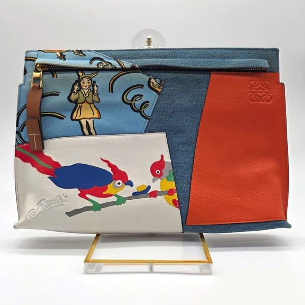 Loewe X Paula’s Ibiza Clutch