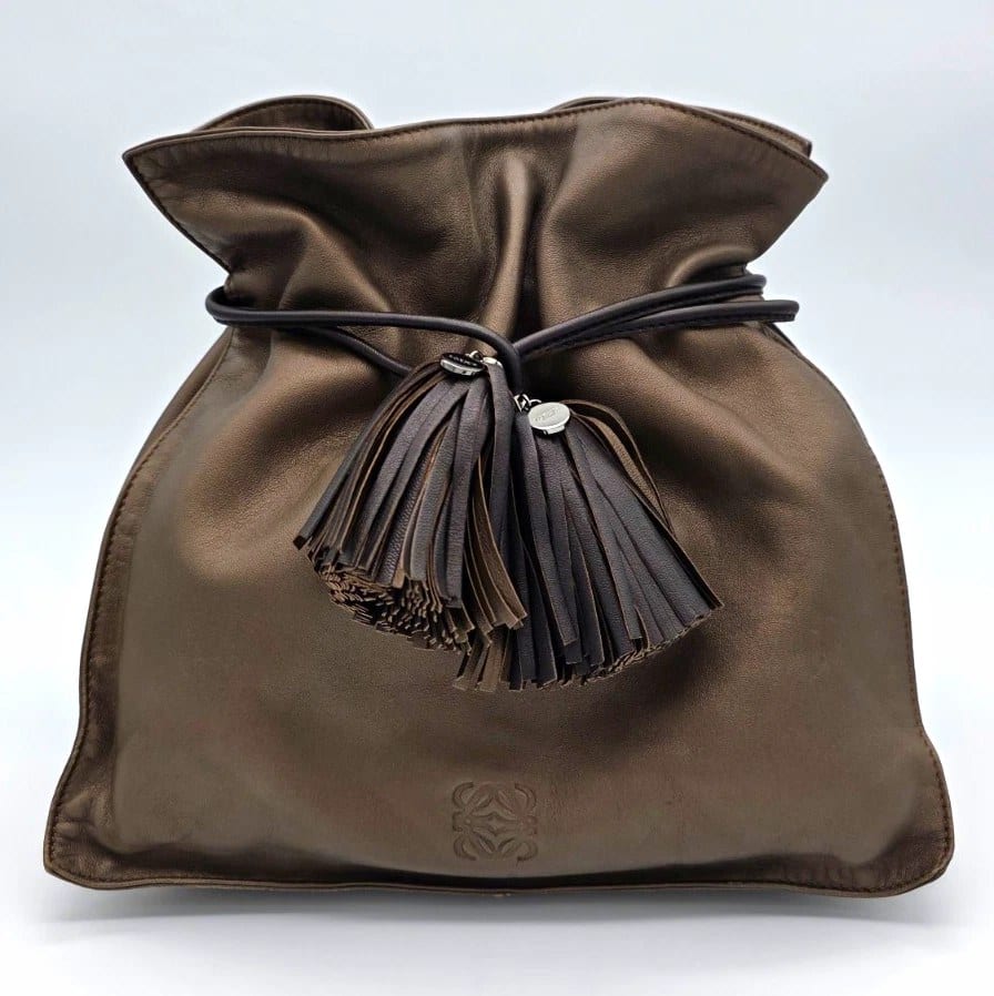 Loewe Bronze Lambskin Medium Flamenco, photo 1 of 19
