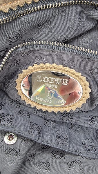 Loewe Bronze Lambskin Medium Flamenco, photo 13 of 19