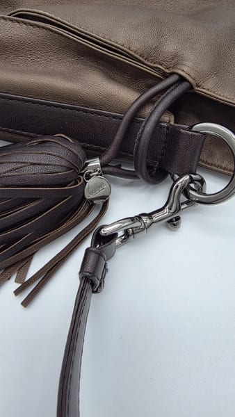 Loewe Bronze Lambskin Medium Flamenco, photo 17 of 19