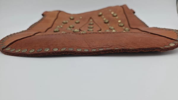 Sundance Studded Rivet Crossbody Bag Handmade In Italy, photo 18 of 19