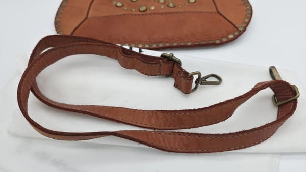 Sundance Studded Rivet Crossbody Bag Handmade In Italy, photo 19 of 19