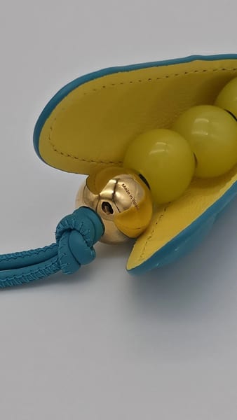 Loewe Leather Pea Pod Charm, photo 8 of 10