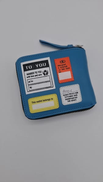 Min & Mon New York Green Leather Zip-Around Wallet, photo 4 of 9