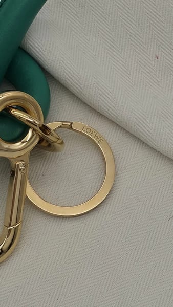 Loewe 2018 Calla Lily Bag Charm / Keychain in calfskin leather, photo 3 of 7