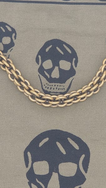 Alexander McQueen Canvas Skull Print Shopper, photo 3 of 12
