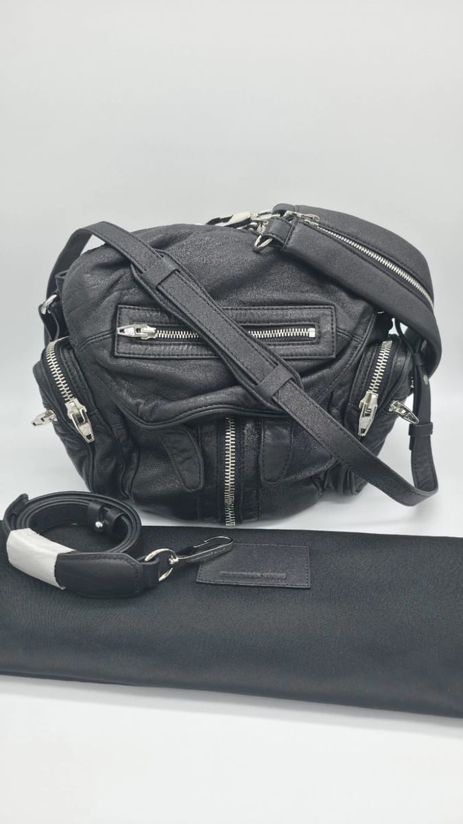 Alexander Wang Marti Backpack Lambskin Leather Silver Hardware, photo 1 of 20