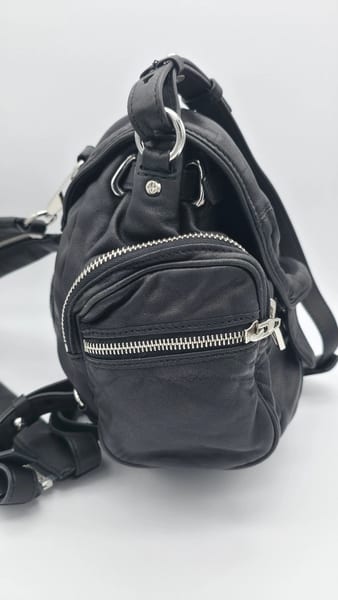 Alexander Wang Marti Backpack Lambskin Leather Silver Hardware, photo 6 of 20